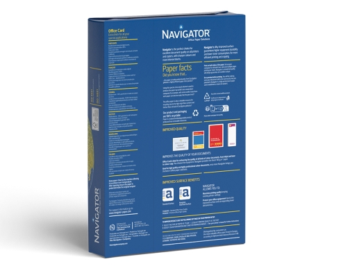 Papel fotocopiadora Navigator Din A3 160 gramos papel multiuso inkjet y laser NAV160A3 , blanco, imagen 3 mini