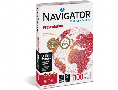 Papel fotocopiadora Navigator Din A3 100 gramos paquete de 500 hojas NAV-100-A3 , blanco, imagen 4 mini
