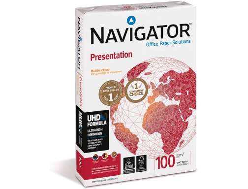 Papel fotocopiadora Navigator Din A3 100 gramos paquete de 500 hojas NAV100A3 , blanco, imagen 4 mini