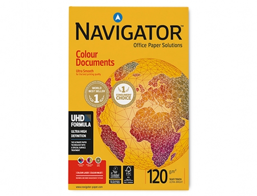 Papel fotocopiadora Navigator Din A3 120 gramos paquete de 500 hojas NAV-120-A3 , blanco, imagen 3 mini
