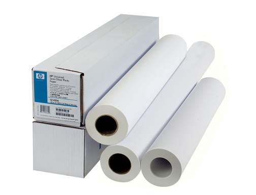 Papel fotografico HP everyday blanco satinado 235g m2 ink-jet 106,7 cm x Q8922A, imagen 3 mini