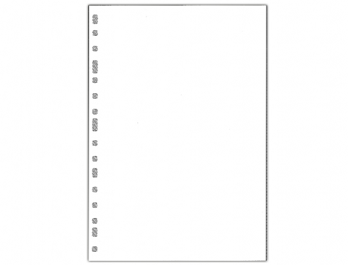 Recambio Multifin 3005 folio natural liso blanco 4075598, imagen 2 mini