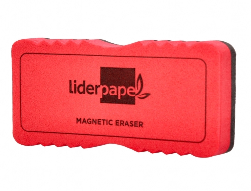 Borrador Liderpapel pizarra blanca magnetico colores surtidos 130x60 mm 10702, imagen 4 mini