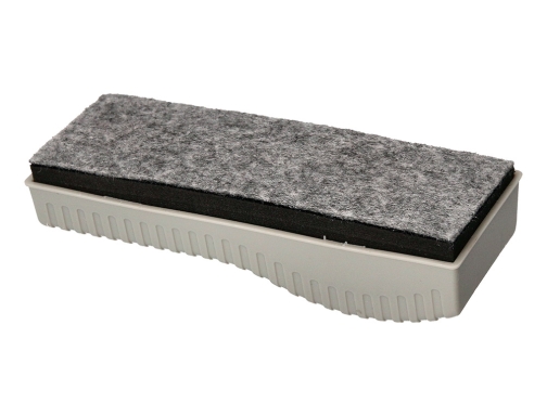 Borrador Q-connect magnetico para pizarra blanca con recambio de fieltro reemplazable 15x5,5x4x5 KF16825, imagen 3 mini