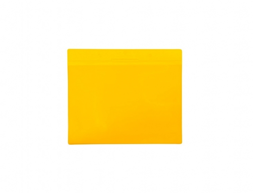 Funda Tarifold magnetica Din A4 horizontal identificacion palets y estanterias amarillo pack 162044, imagen 2 mini