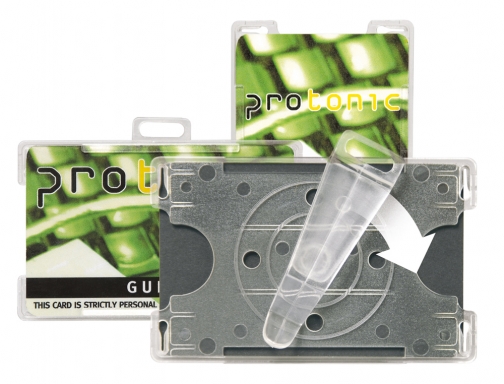 Identificador Tarifold para tarjetas de seguridad 91x57 mm rotacion vertical u horizontal 11300, imagen 2 mini