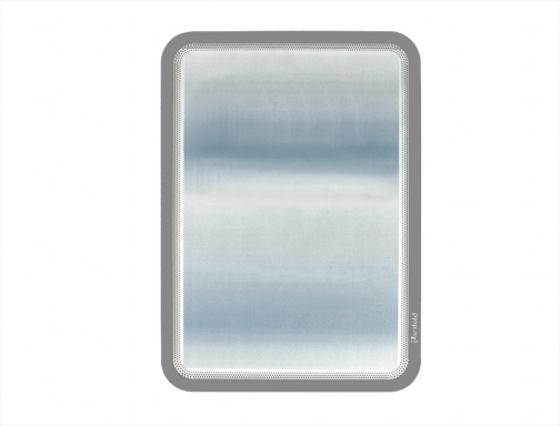 Marco porta anuncios Tarifold magneto Din A4 dorso adhesivo removible color gris 194950, imagen 2 mini