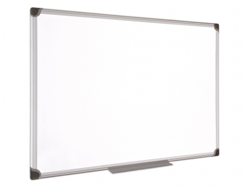 Pizarra blanca Bi-office magnetica maya w ceramica vitrificada marco de aluminio 240 CR1501178, imagen 2 mini