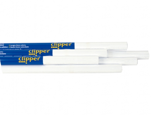 Pizarra blanca Clipper adhesiva rollo 100x67,5 cm PP0602, imagen 2 mini