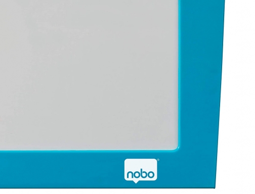 Pizarra blanca Nobo magnetica marco azul 430x585 mm 2104176, imagen 4 mini