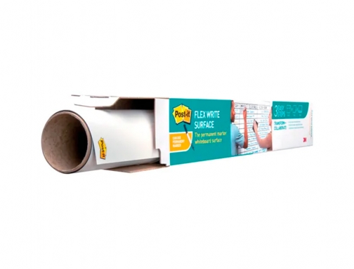 Pizarra blanca Post-it super sticky flex adhesiva removible rollo 60,9x91,4 cm 7100197625, imagen 3 mini