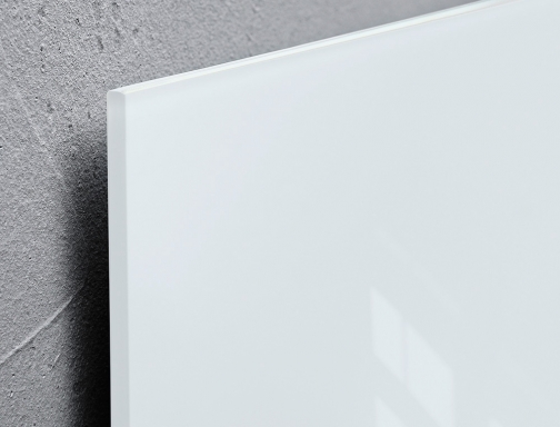 Pizarra blanca Q-connect cristal magnetica marco aluminio 90x60 cm KF11313, imagen 4 mini