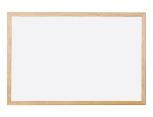 Pizarra blanca Q-connect laminada marco de madera 90x60 cm KF03573, imagen 2 mini