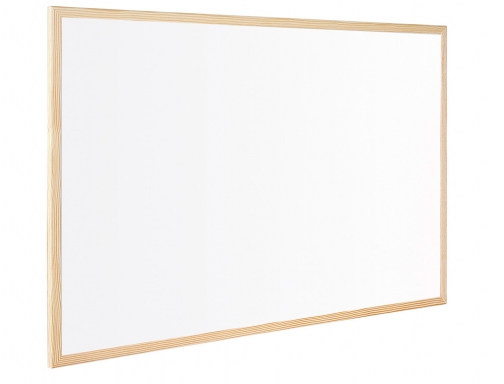 Pizarra blanca Q-connect laminada marco de madera 90x60 cm KF03573, imagen 3 mini