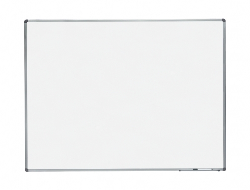 Pizarra blanca Rocada lacada magnetica marco aluminio con cantoneras 120x150 cm 6407, imagen 3 mini