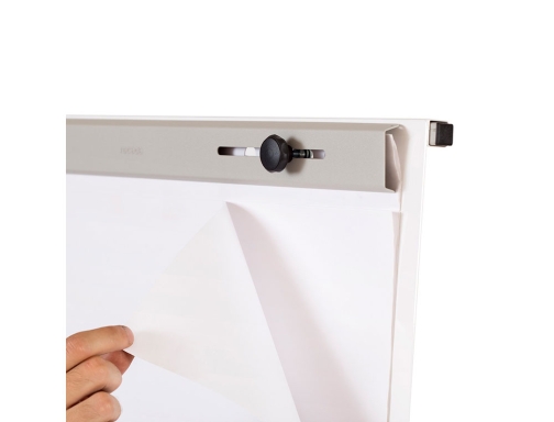 Pizarra Blanca Rocada Con Tripode Para Conferencias Magnetica Lacada Brazo Extensible 68x104 610v19, imagen 5 mini