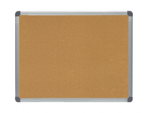 Pizarra corcho Rocada marco aluminio con cantoneras 45x60 cm 6200, imagen 3 mini