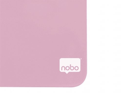 Pizarra Nobo magnetica para el hogar color rosa 360x360 mm 1915623, imagen 3 mini