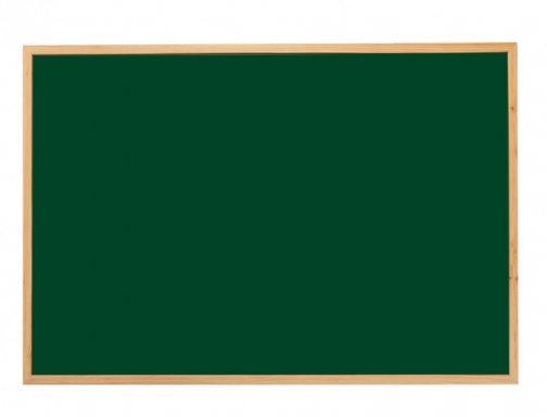 Pizarra verde Q-connect marco de madera 120x90 cm sin repisa KF03586, imagen 2 mini