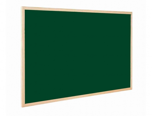 Pizarra verde Q-connect marco de madera 120x90 cm sin repisa KF03586, imagen 3 mini