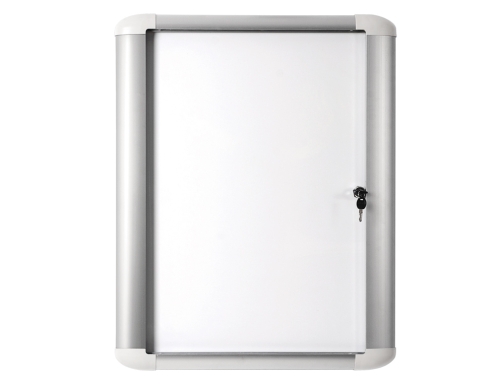 Vitrina de anuncio Bioffice magnetica 816x995 mm para exterior con marco de VT630209760, imagen 2 mini