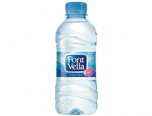 Agua mineral natural Font vella botella sant hilari 330 ml FV0.33L, imagen 2 mini