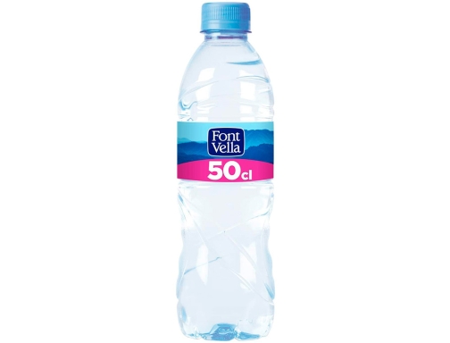 Agua mineral natural Font vella sant hilari 500 ml FV0.5, imagen 2 mini