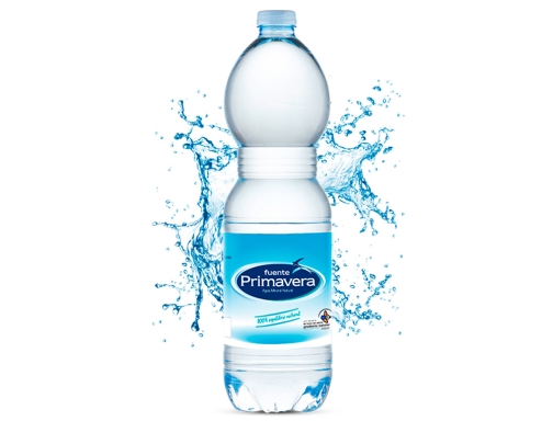 Agua mineral natural Fuente primaver a botella de 1,5 l FP1.5L, imagen 3 mini