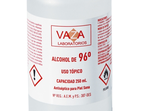 Alcohol etilico vaza de 96 bote de 250 ml Mpl 152922.0, imagen 3 mini