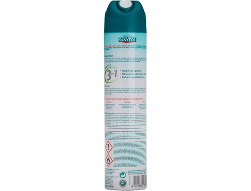 Ambientador Sanytol desinfectante para hogar y tejidos spray bote de 300 ml 84773, imagen 3 mini