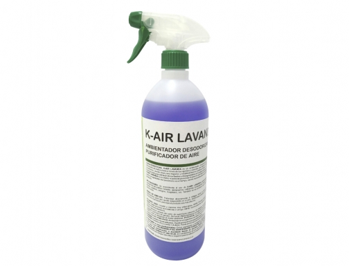 Ambientador spray Ikm k-air aroma flor de lavanda botella de 1 litro K-AIR LAVANDA, imagen 2 mini