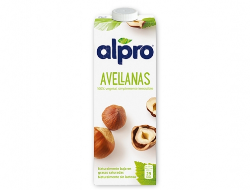 Bebida de avellana Alpro 100% natural con calcio y vitaminas brik de 139105, imagen 2 mini
