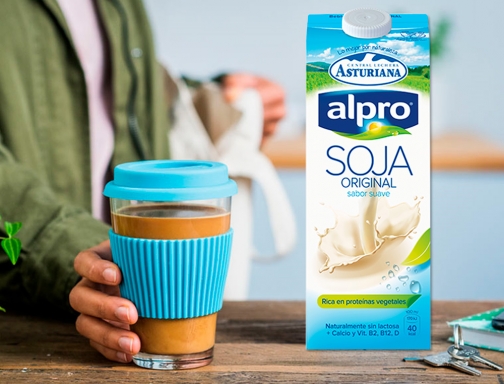 Bebida de soja Alpro 100% vegetal rica en proteinas con calcio y 182488, imagen 3 mini