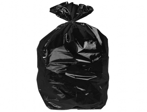 Bolsa basura domestica negra con autocierre 55 x 60 cm rollo de Blanca 19978, imagen 2 mini