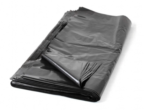 Bolsa basura industrial biznaga negra 85x105cm galga 120 rollo de 10 unidades Blanca 10020304, imagen 4 mini