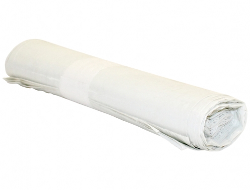 Bolsa basura industrial Blanca 85x105cm galga 110 rollo de 10 unidades 10020309, imagen 2 mini