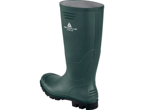 Botas Deltaplus de seguridad stone pvc verde suela de tacos talla 38 STONEOBVE38, imagen 4 mini