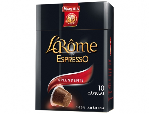 Cafe marcilla l arome espresso splendente fuerza 7 caja de 10unidades compatible L?arome 67059, imagen 2 mini