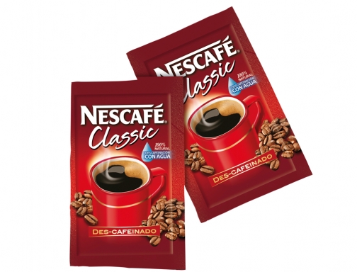 Cafe Nescafe descafeinado monodosis caja de 10 sobres 422187, imagen 2 mini