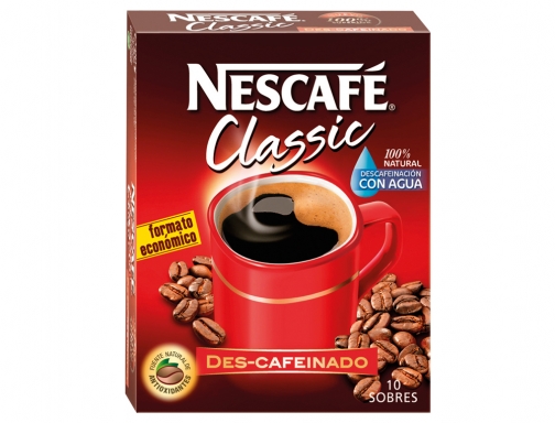 Cafe Nescafe natural monodosis caja de 10 sobres 422087, imagen 2 mini