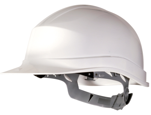 Casco de proteccion Deltaplus polietileno especial para obra y trabajos electricos de ZIRC1BC , blanco, imagen 2 mini