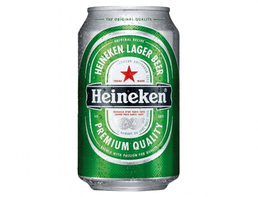 Cerveza Heineken lata 330 ml 31775, imagen 2 mini