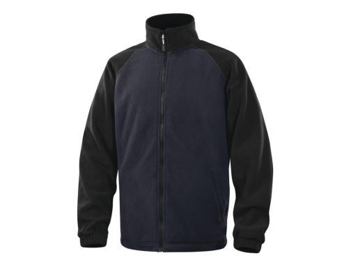 Chaqueta Deltaplus polar con cremallera 2 bolsillos color azul talla XL VERN2BMXG, imagen 2 mini