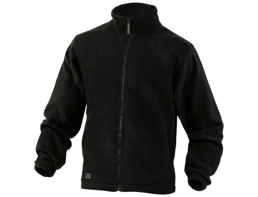 Chaqueta Deltaplus polar con cremallera 2 bolsillos color negro talla l VERN2NOGT, imagen 2 mini