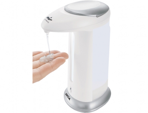 Dispensador automatico jabon gel Jocca con adecuado r led capacidad 280 ml 1522, imagen 3 mini