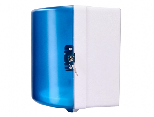 Dispensador higienico Q-connect de papel secamanos 22,5x27,5x22 cm KF00889, imagen 5 mini