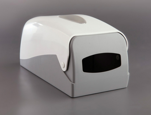 Dispensador papel higienico Dahi domestico mixto abs colorblanco 277x135x135 mm C3030AGB, imagen 3 mini