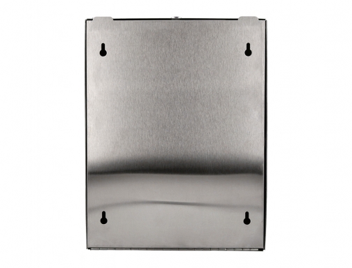 Dispensador Q-connect de toallitas de papel acero inoxidable 283x100x365 mm KF16757, imagen 3 mini