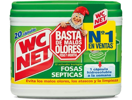 Elimina olores wc net fosas septicas capsula de 18 gr caja de Uhu 6309337, imagen 2 mini