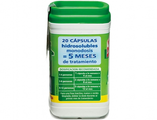 Elimina olores wc net fosas septicas capsula de 18 gr caja de Uhu 6309337, imagen 5 mini